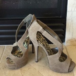 Steve Madden suede stiletto heels